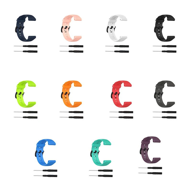 

Ремешок для смарт-часов Garmin Forerunner 945 MARQ Fenix 5 Plus, браслет для наручных часов S60, силиконовый ремешок для часов Garmin