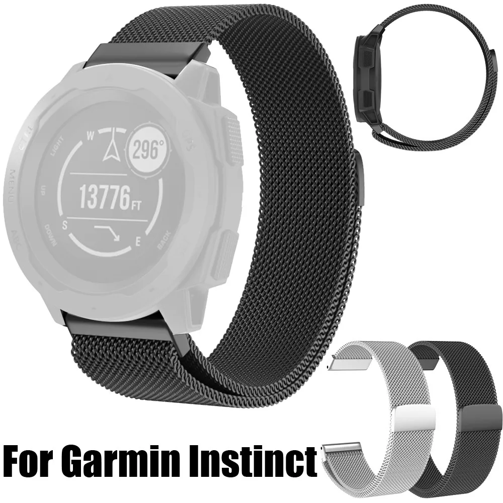 OTOKY роскошный Миланский Магнитный Браслет из нержавеющей стали для наручных