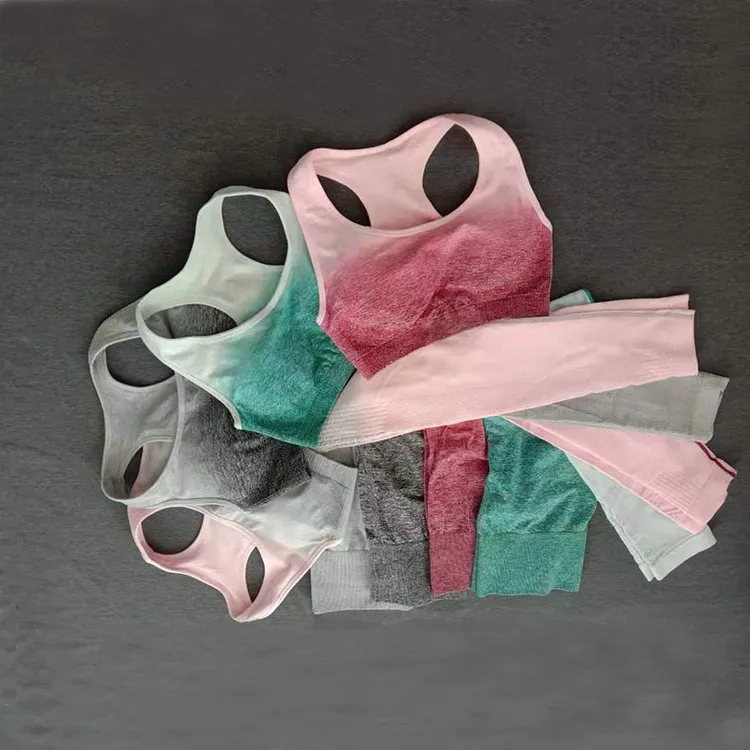 Женский комплект для йоги PHIKESEYA 2019 бесшовная одежда фитнеса спортивная женские