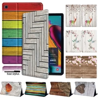 for samsung galaxy tab s6 litetab s7s5etab s6s4 tablet case wood cover case free stylus