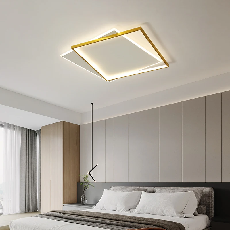 Минималистичный декор люстры для спальни современные домашние круглые