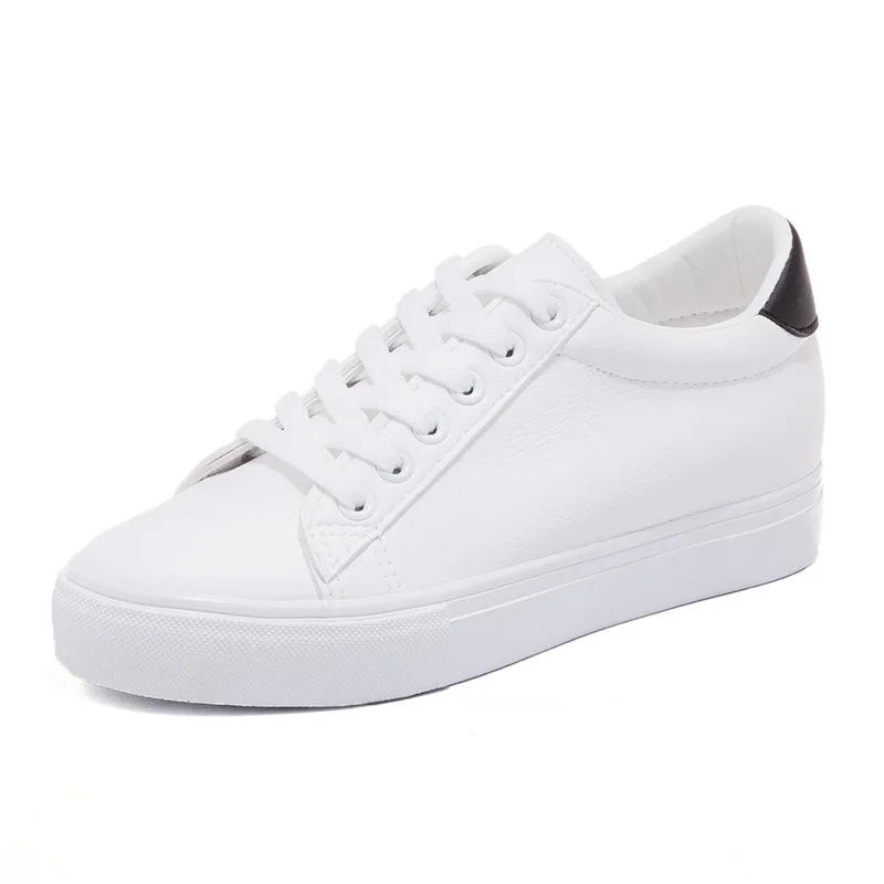 

Inside high white shoes For Women Spring and Autumn Student casual shoes