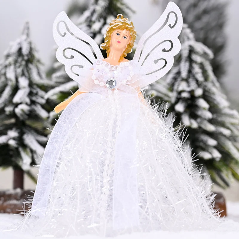 Подвесные куклы в виде крыла ангела на рождественскую елку украшения для дома