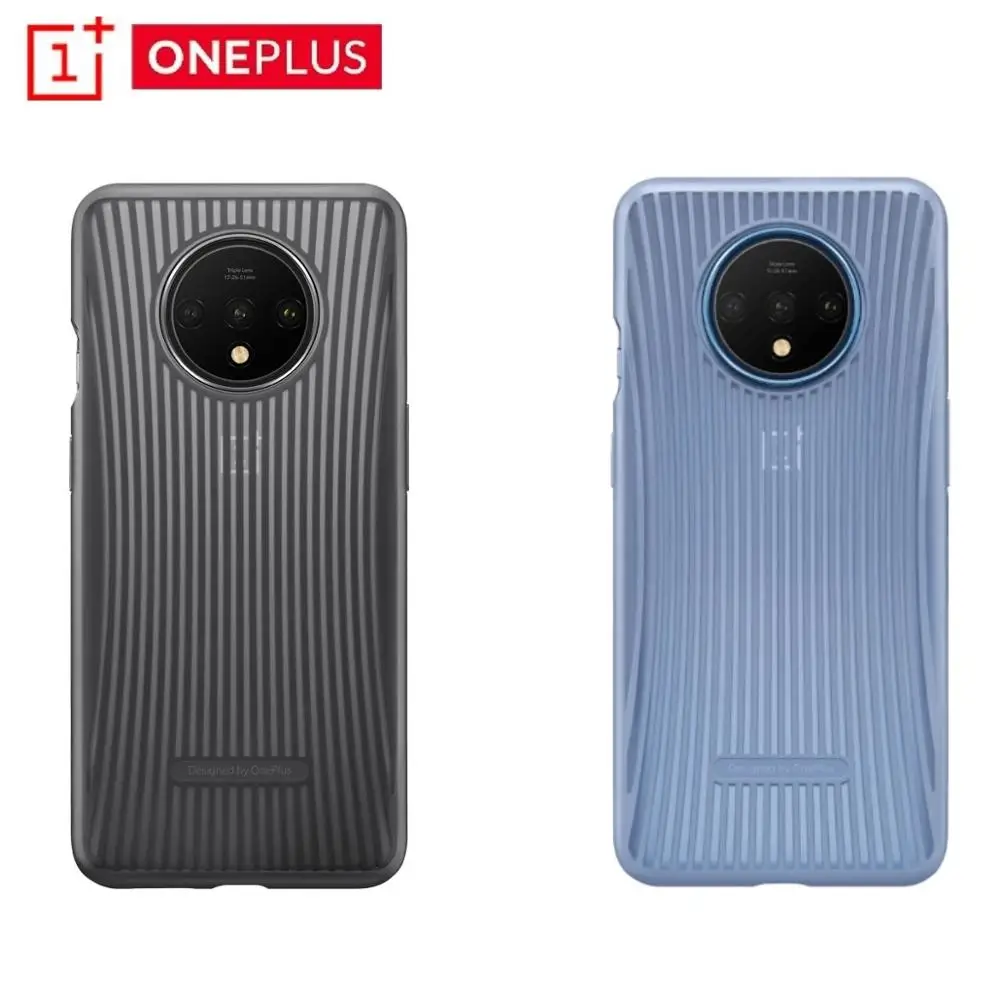 100% Официальный Оригинальный противоударный чехол бампер для OnePlus 7T|Бамперы| |