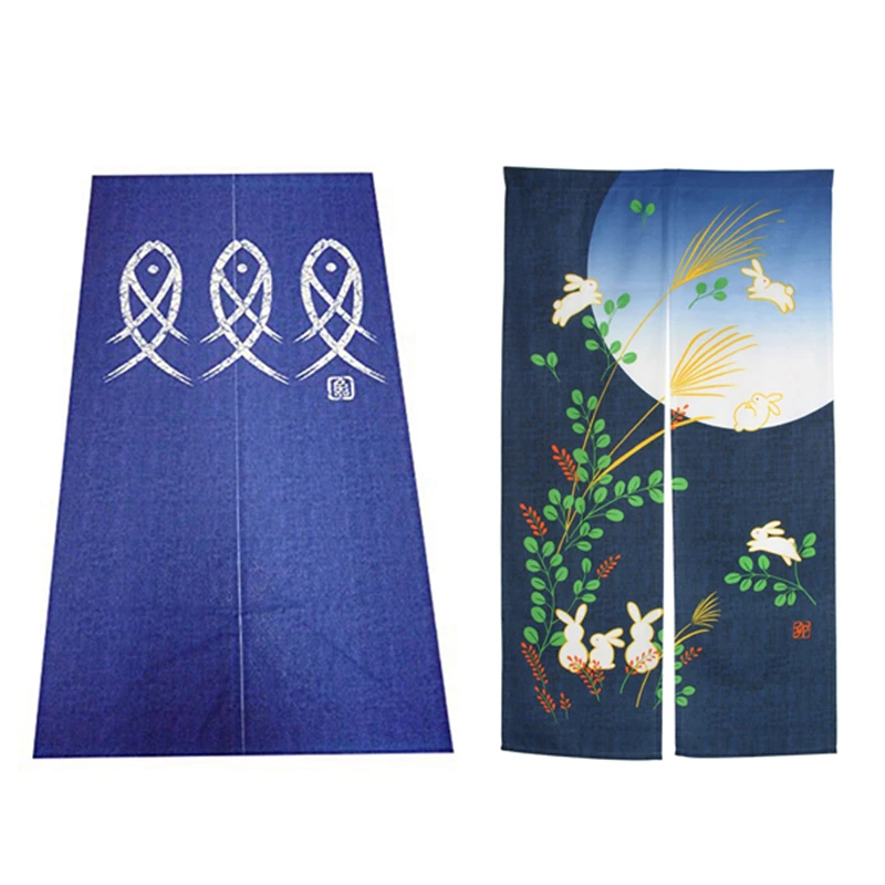 Гобелен и дверной проем для девочек вишневого цвета с изображением кролика под