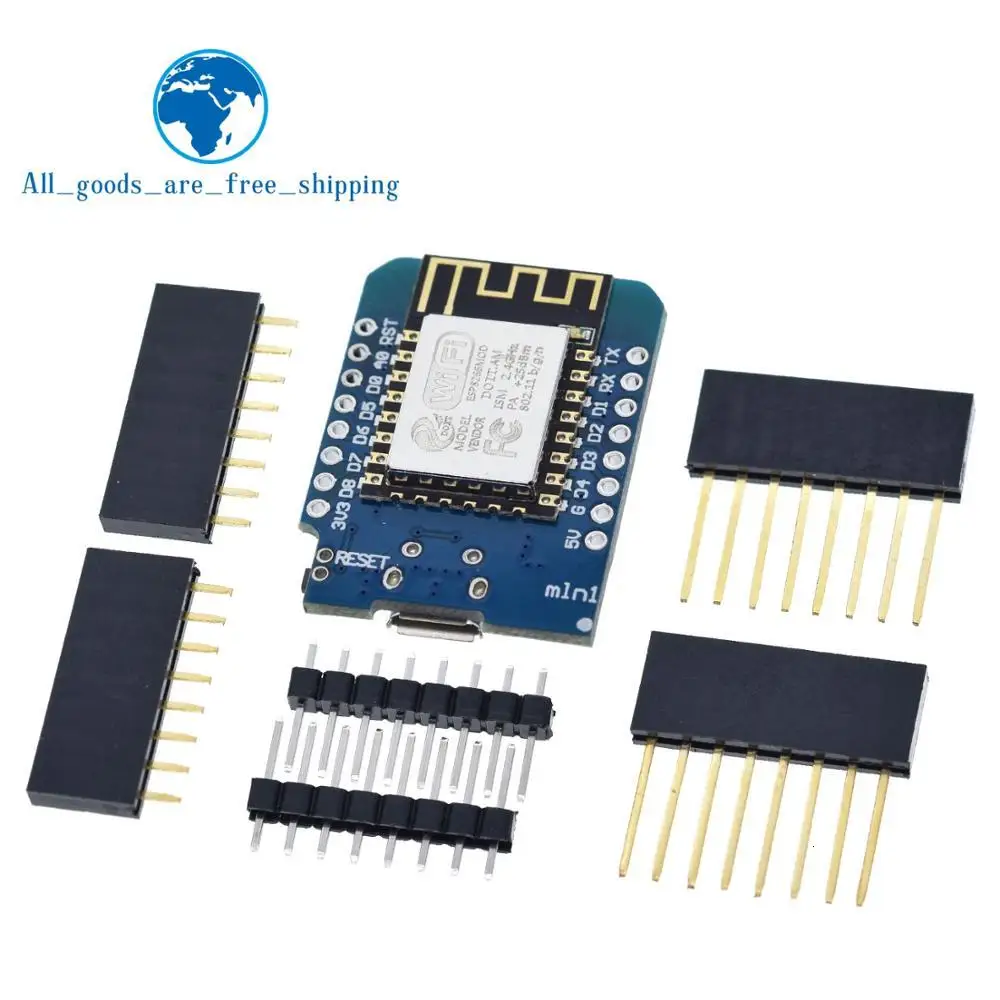 ESP8266 ESP-12 ESP12 WeMos D1 Мини-модуль Wemos D1 Мини WiFi макетная плата Micro USB 3,3 В на основе ESP-8266EX 11 цифровых контактов - Цвет: D1 MINI ESP-12F