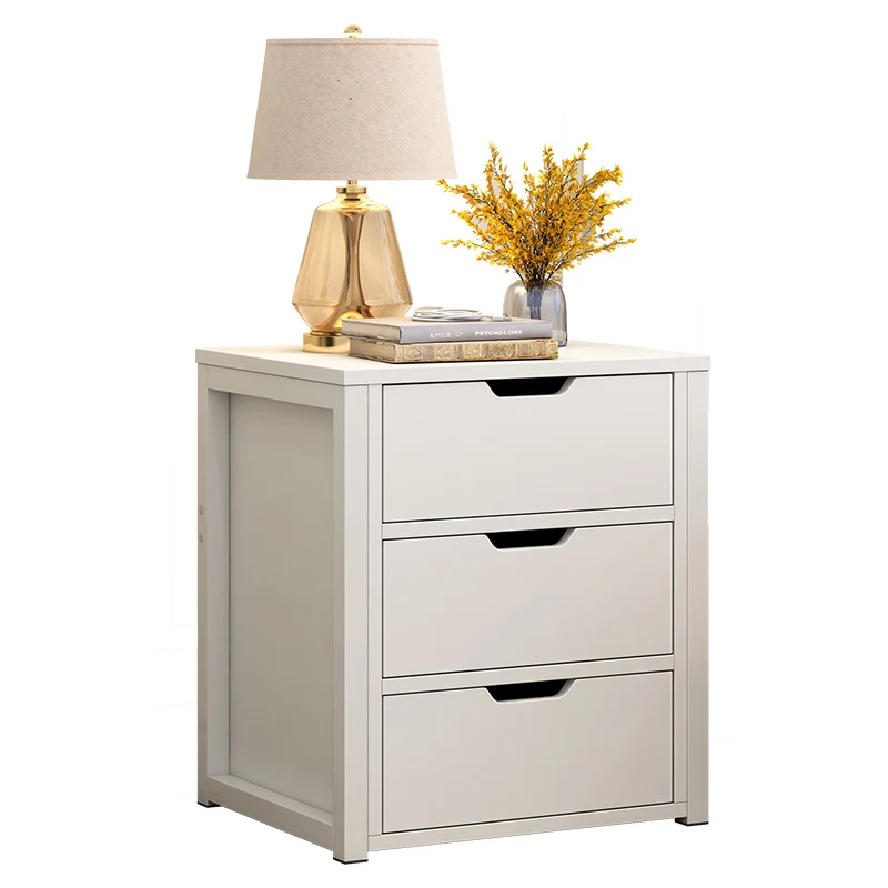 Простой прикроватный столик простой современный эконом шкафчик для хранения в