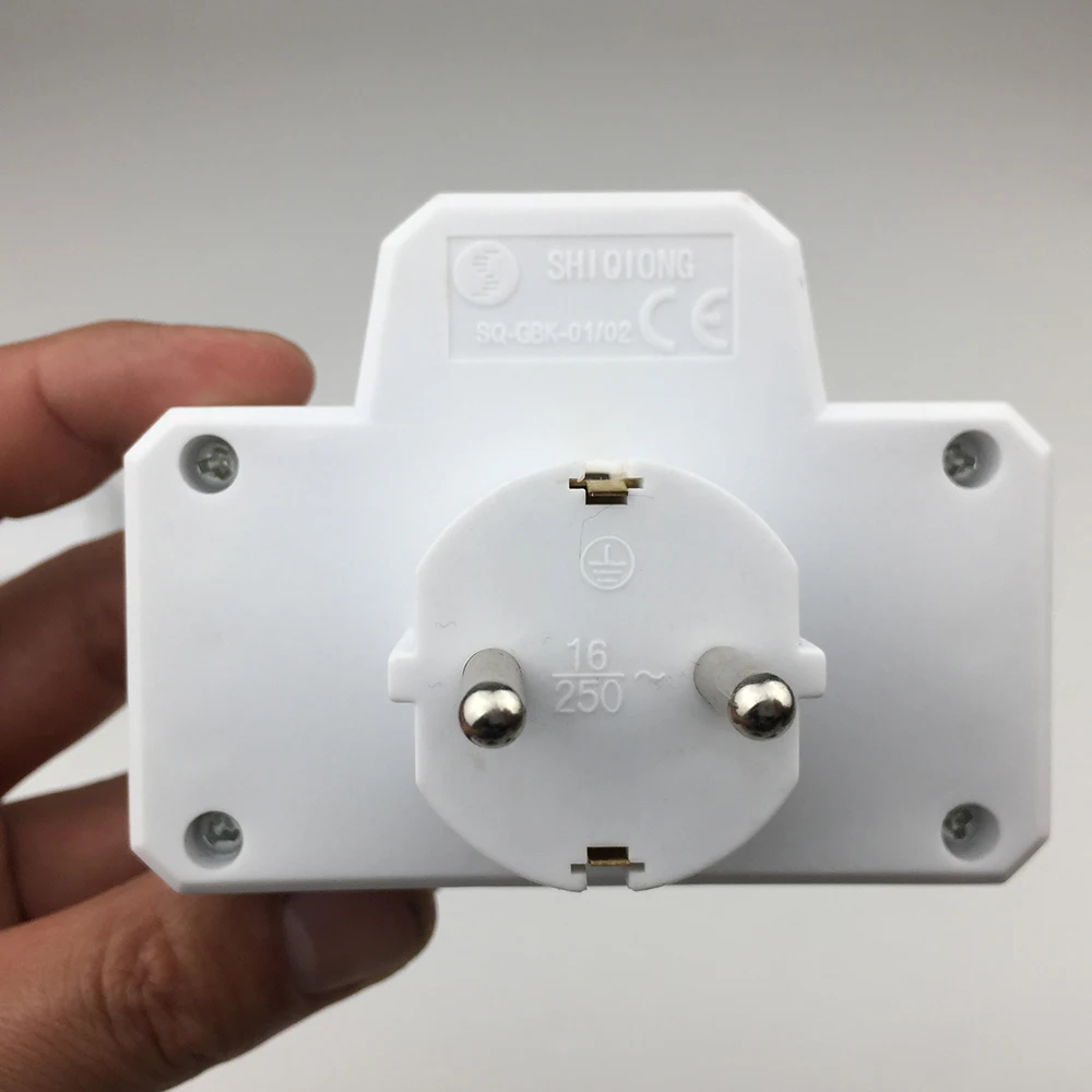 Белая переходная розетка с переключателем 1 шт. высокое качество 16 А/250 В 2019 новая