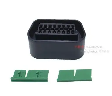 for Ford 16PIN Автомобильный диагностический разъем OBD с кабелем женский источник питания тест OBD2 16Pin гнездовой разъем для Toyota KIA VW - Название цвета: for Ford 16PIN