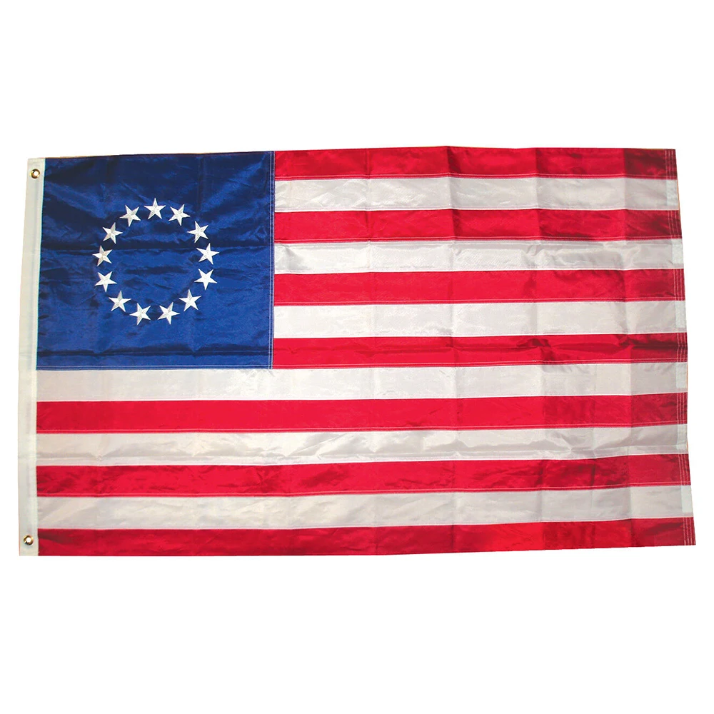 

Бесплатная доставка 3*5 футов 90*150 см Флаг США двусторонний Печатный полиэстер 13 звезд США 1777 американский флаг Бетси Росс