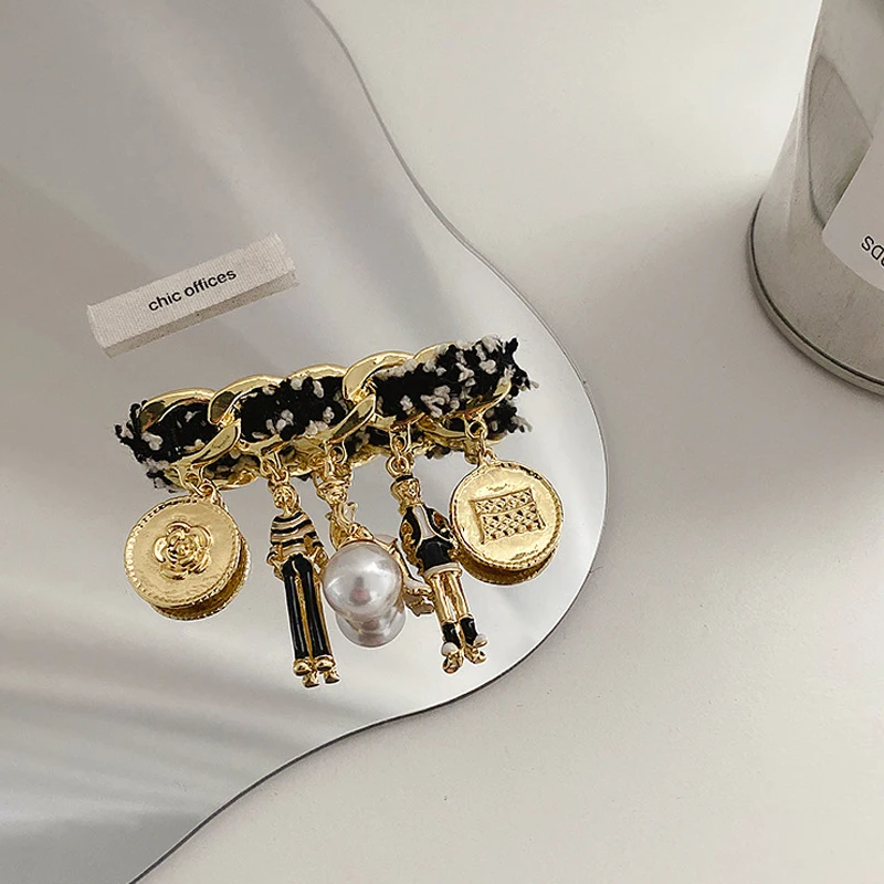 Женская Брошь В Виде Цветка с искусственным жемчугом | Украшения и аксессуары