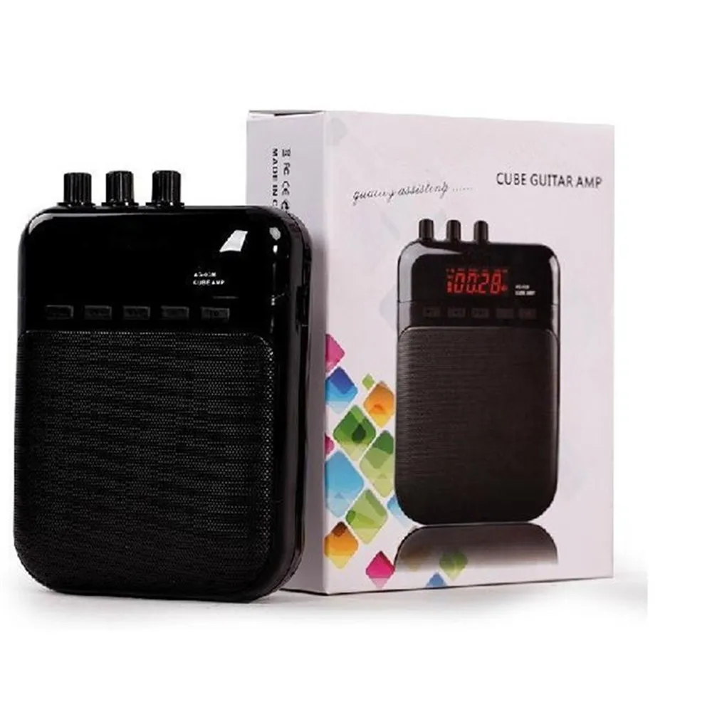 1 шт. портативный многофункциональный мини 5 В 3 Вт усилитель электрогитары