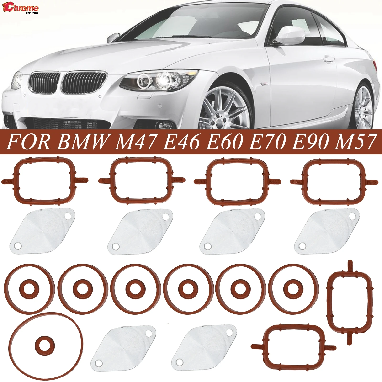 6X маленького размера круглой формы с диаметром 32 мм для BMW M47 M57 вихревых щитков