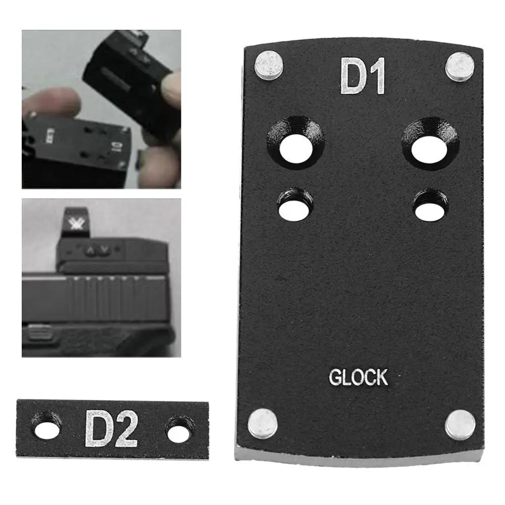 Magorui крепление для пистолета основание микро красная точка прицел D1 Glock | Спорт и
