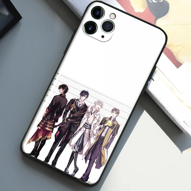 Touken ranbu аниме ookurikara для IPhone Se 6 6s 7 8 Plus X XR XS 11 12 Mini Pro Max стеклянный ТПУ силиконовый