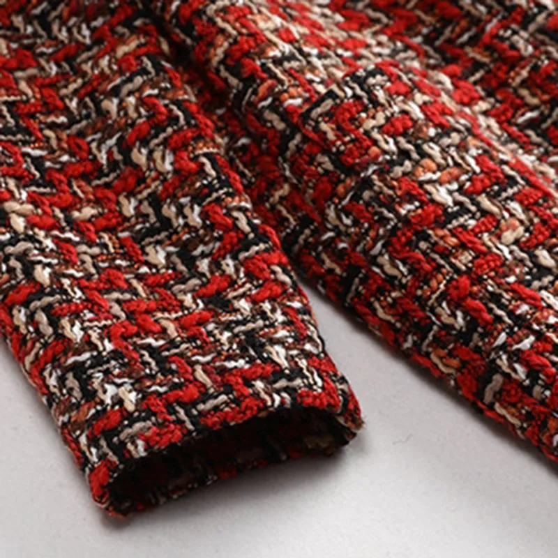 

England Style Women's Woolen Coat Female's 2020 Autumn Winter Office Lady Loose Long Jacket Wool & Blends Fashionable Coat