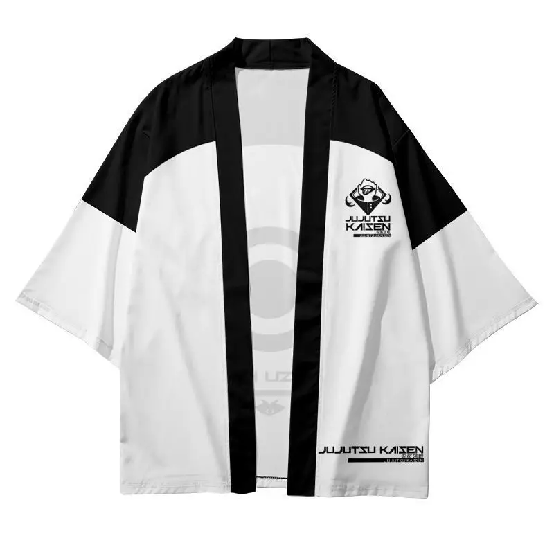 Новинка 2021 футболки-кимоно с 3D принтом из аниме джуютсу кайсен мужские и женские