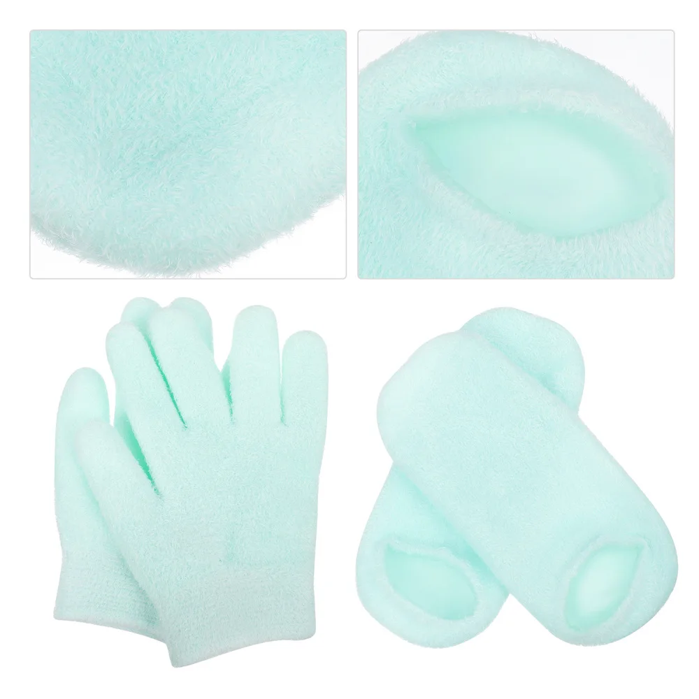

4Pcs Moisturizing and Socks Set and Foot Cover for Spa