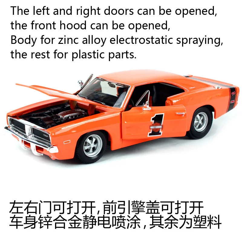 Maisto 32196 Dodge Challenger RT переустановка H D car diecast 210*75*53 автомобиль литье под давлением