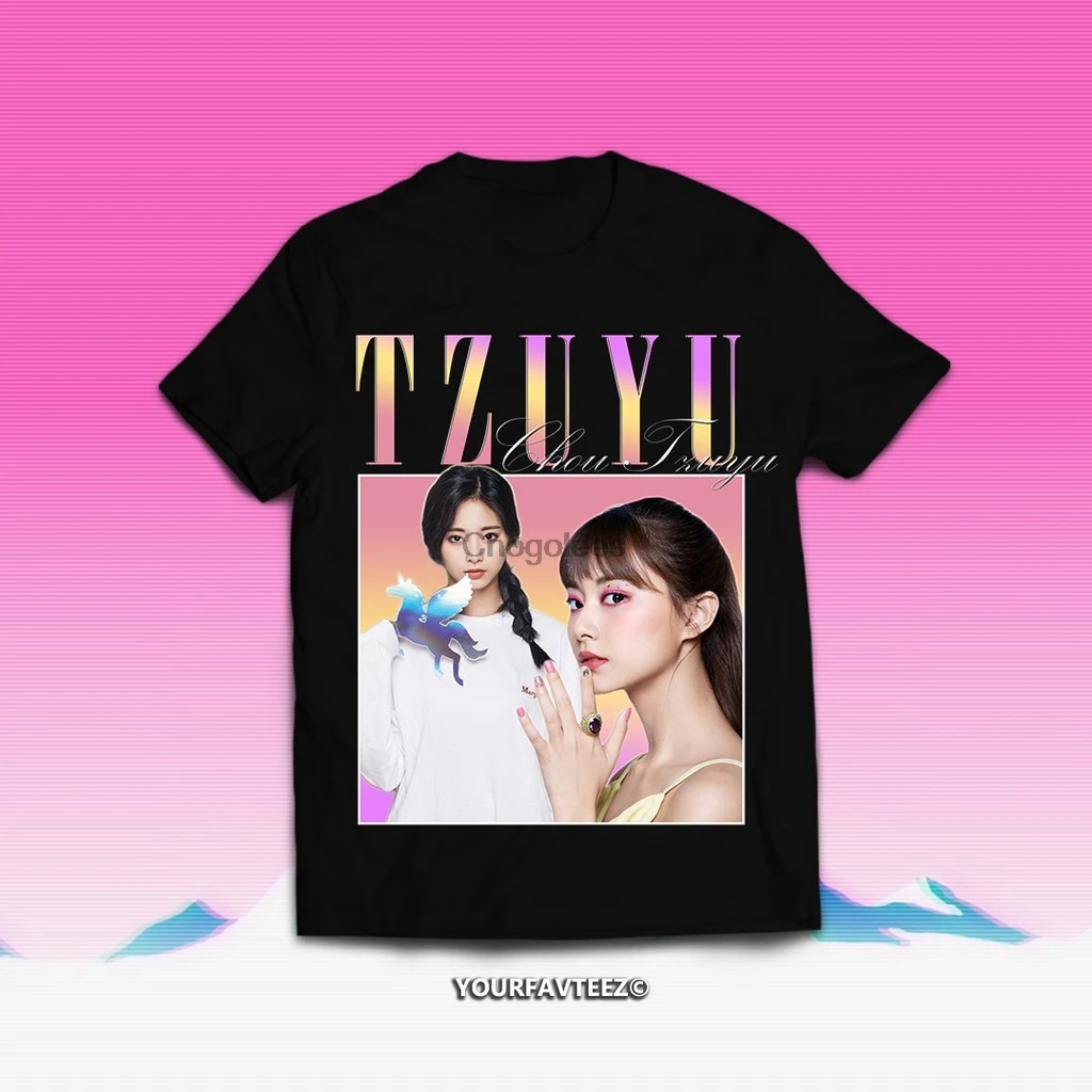 TZUYU двойная Тройник | Мужская одежда