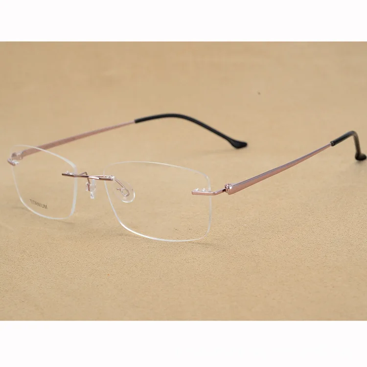 Новые модные очки в оправе близорукости металлическая элегантная оправа для