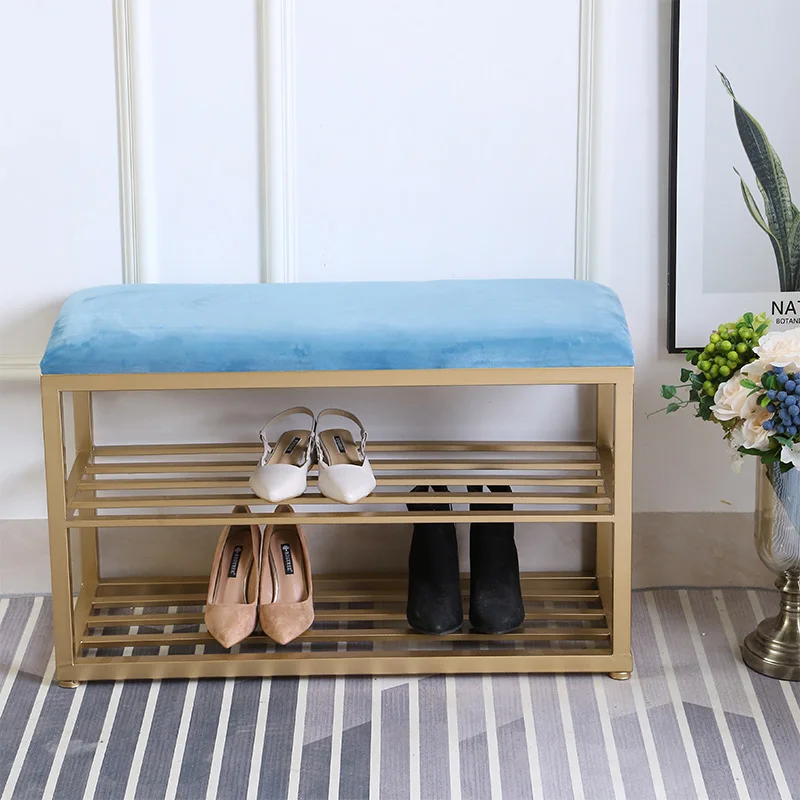 Табурет для смены обуви многофункциональный домашний небольшой табурет