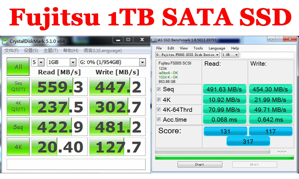 FUJITSU hd ssd 1 ТБ sata iii 3D NAND Flash 1 ТБ ssd TLC SMI Phison Realtek 500 МБ/с. Внутренние твердотельные накопители для настольного ноутбука