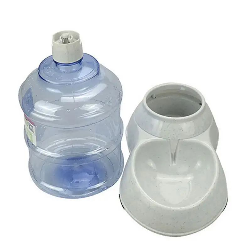 

3.5L Smart Self Dispensing Dog Cat Food Feeder and Waterer Dispenser Basics Pet LX9C