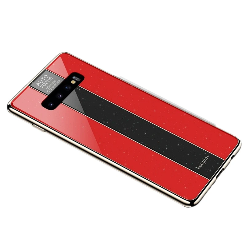 Чехол для samsung Note 10 plus Note 8 9, покрытие, зеркало из плексигласа, рамка из закаленного стекла, жесткая Противоударная задняя крышка для S10 Plus Lite