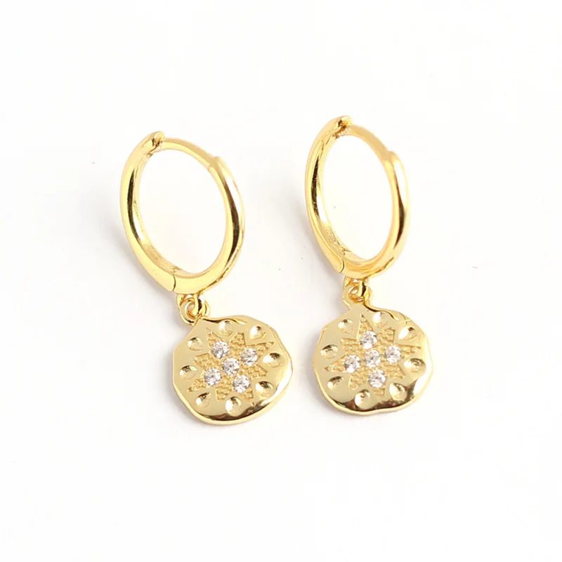 Серьги-клипсы женские из серебра 925 пробы в стиле барокко | Украшения и аксессуары