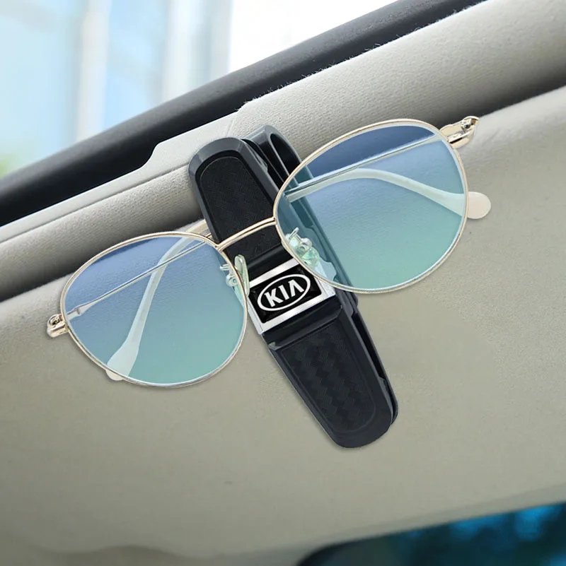 1 шт. Автомобильный логотип зажим для очков автомобильная Эмблема KIA Badge K2 K3 KX3 K4 K5