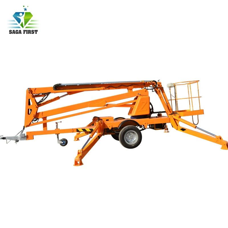 Буксируемый Вишневый захват для продажи грузовик монтируемый человек подъемник