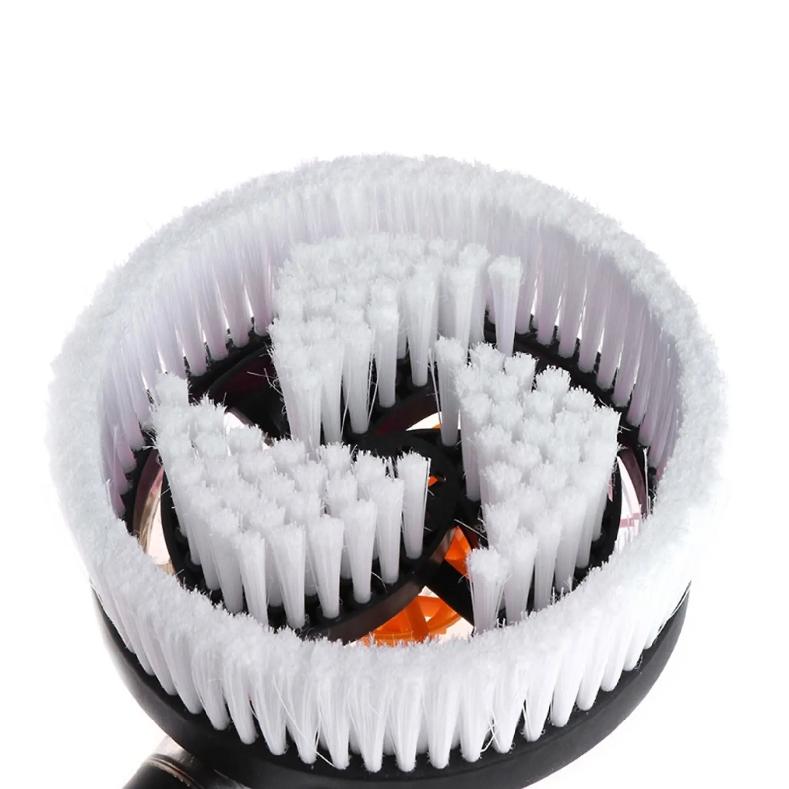 

Car Wash Brush Auto Windshield Cleaning Machine High Pressure Rotated Soft Round Shape Brush with Water Hose Adapter