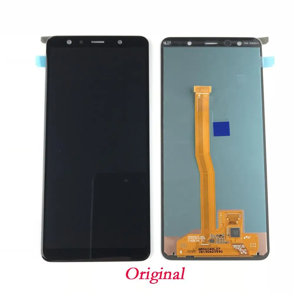 Дигитайзер для Samsung A750 A7 2018 ЖК дисплей сенсорный экран в сборе A750F сборка дисплея