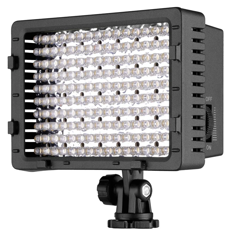 Camcorder Video Light 160 LED Ultra High Power Panel Digital Camera for Canon SLR Cameras | Электроника