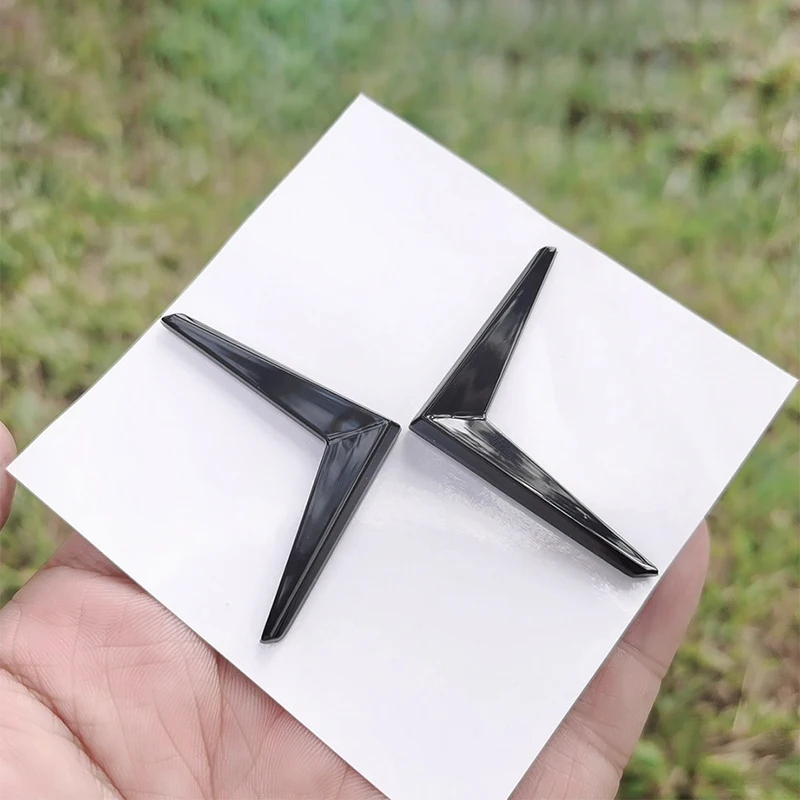 1X черная серебряная наклейка с логотипом Polaris декоративные наклейки для VOLVO XC40 XC60