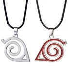 Аниме бандаи наруто ожерелье фигурки Узумаки шурикен Какаси Косплей украшения из металлического сплава кулон аксессуары мальчик дети игрушки подарок