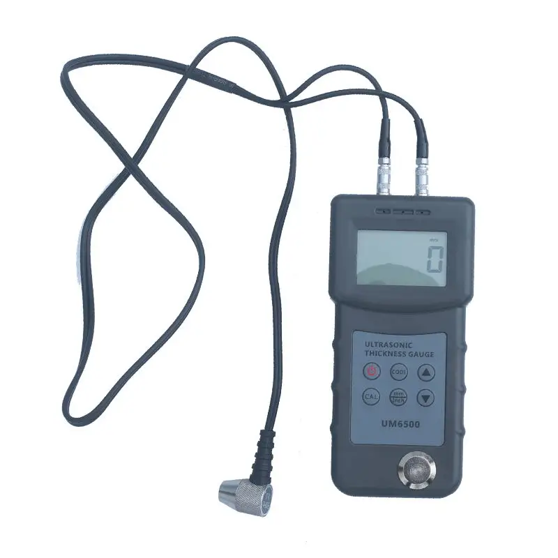 

UM6500 Ultrasonic Thickness Gauge Meter Tester 1.0-245mm,0.05-8inch (in Steel)
