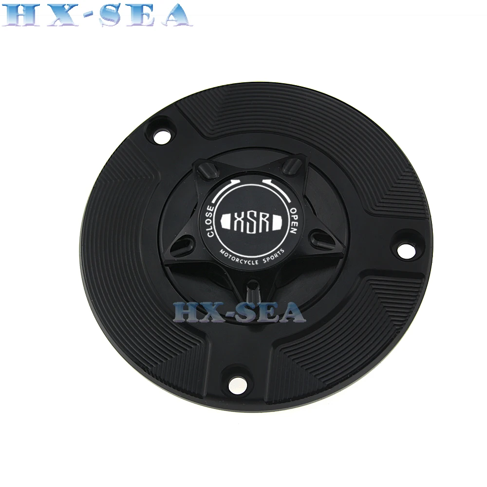 CNC Алюминиевые бесключевые аксессуары для мотоциклов крышка топливного бака