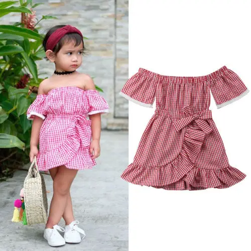 Infant Newborn Baby Girl Lace Dress Floral Party Wedding Princess Dresses US | Детская одежда и обувь