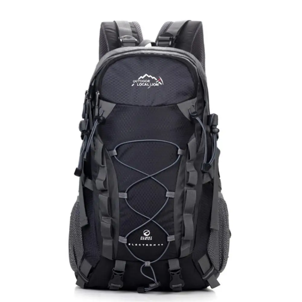 للبيع 40L الرجال على ظهره التخييم التنزه الرحلات الظهر حقيبة السفر WaterproofBag سعة كبيرة حقيبة متعددة الاستخدامات النساء الرجال تسلق