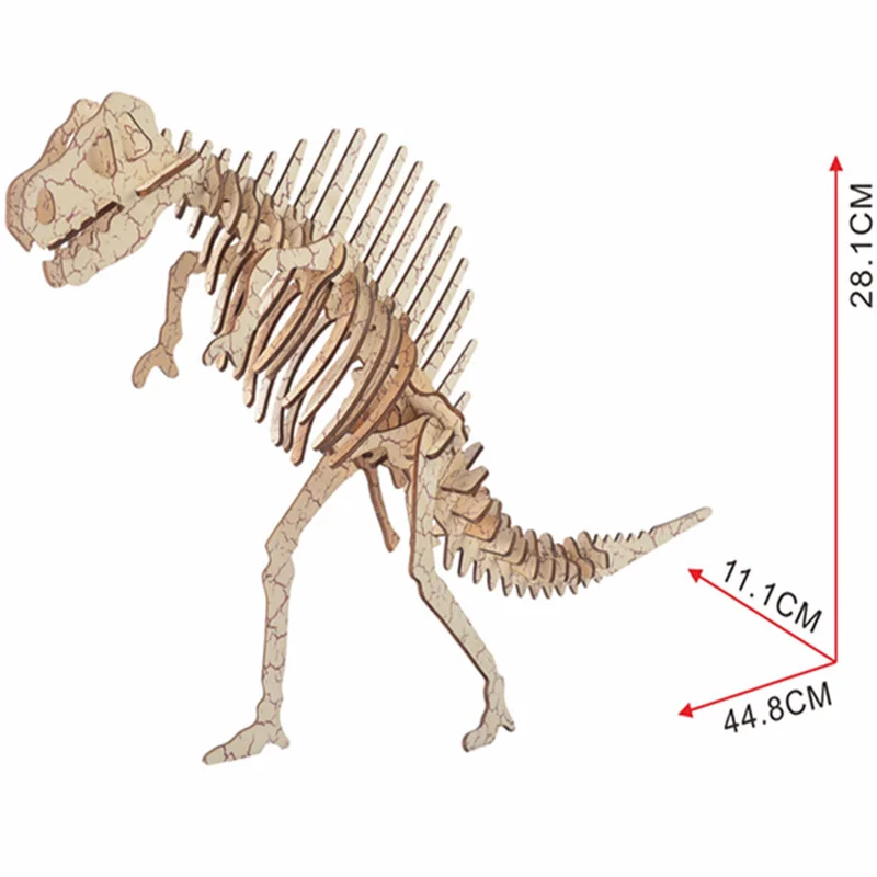 DIY головоломки деревянные 3D сборки модели образовательных игрушек игрушки для