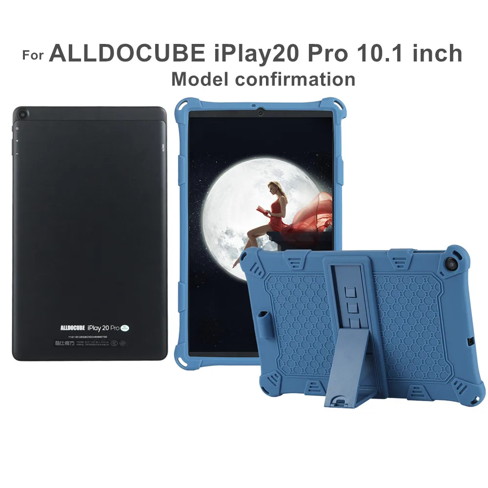 Чехол-накладка для Alldocube Iplay 20 Pro 10 1 дюйма силиконовый с подставкой | Компьютеры и
