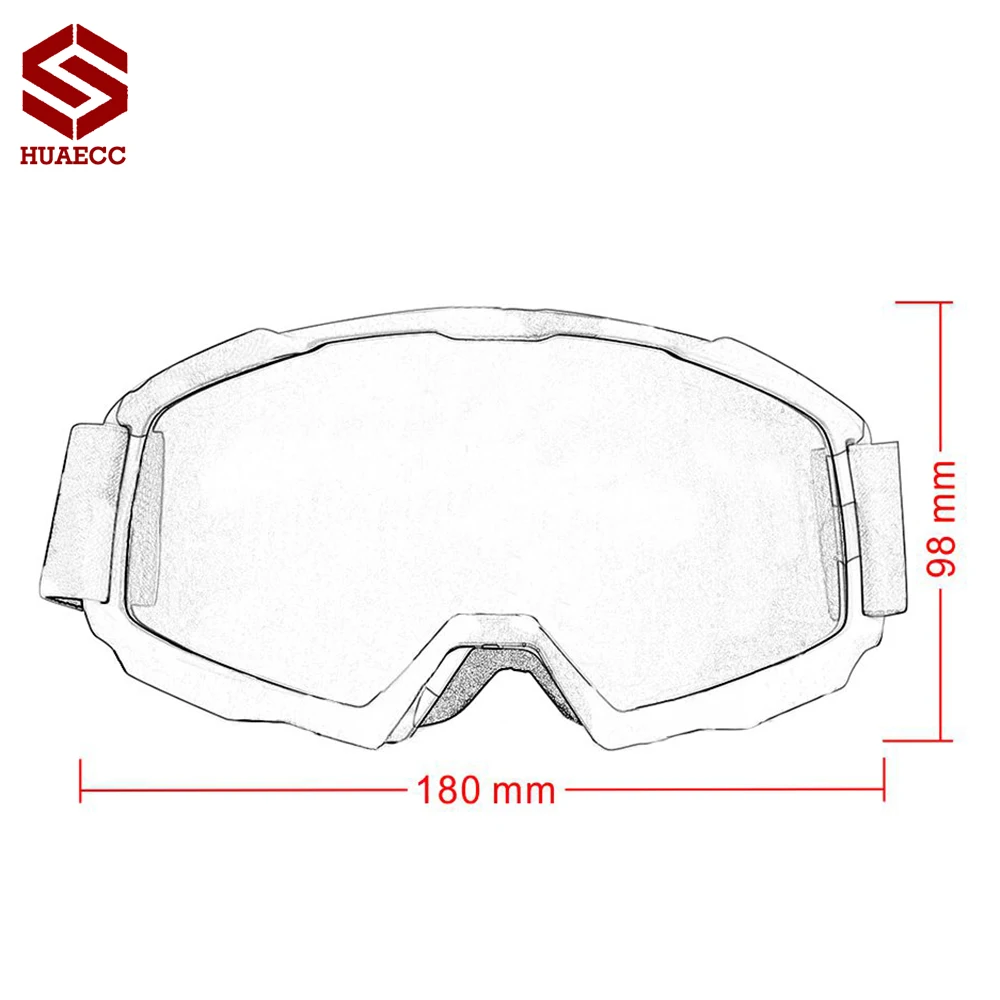 

Motocross Glasses for Dirt Bike ATV MX BMX DH MTB Eyewear Moto Men Motorcycle Sunglasses Helmet Off road Motocross Goggles
