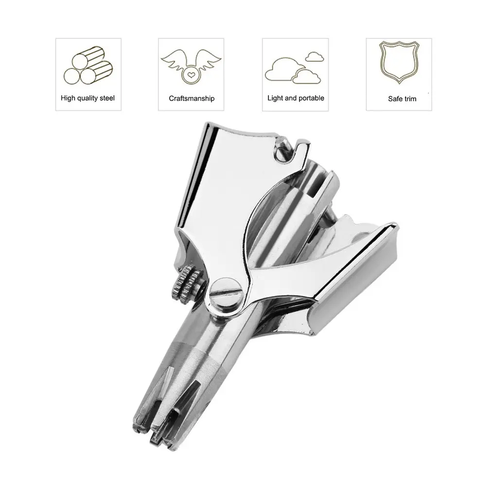 

ES-108 портативный водонепроницаемый ручной триммер для носа для бритья уход за лицом для мужчин триммер для волос