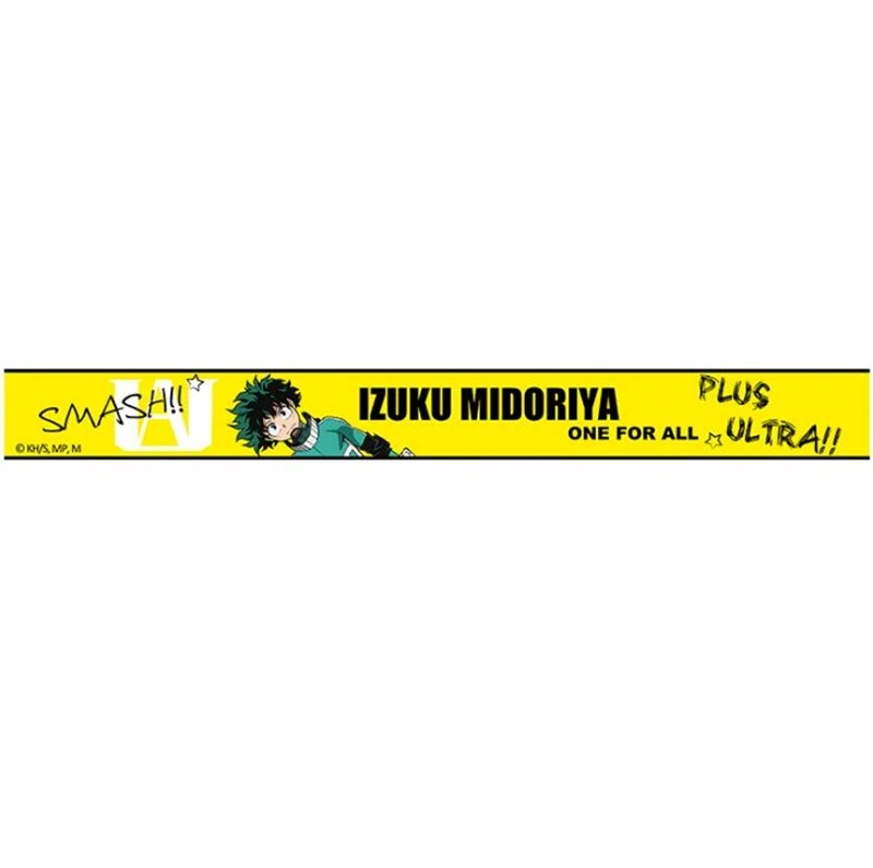 95x6.2CM Anime My Boku No Hero Academia DIY Suitcase Travel Stickers Laptop Skateboard Izuku Midoriya Might Character Decals |