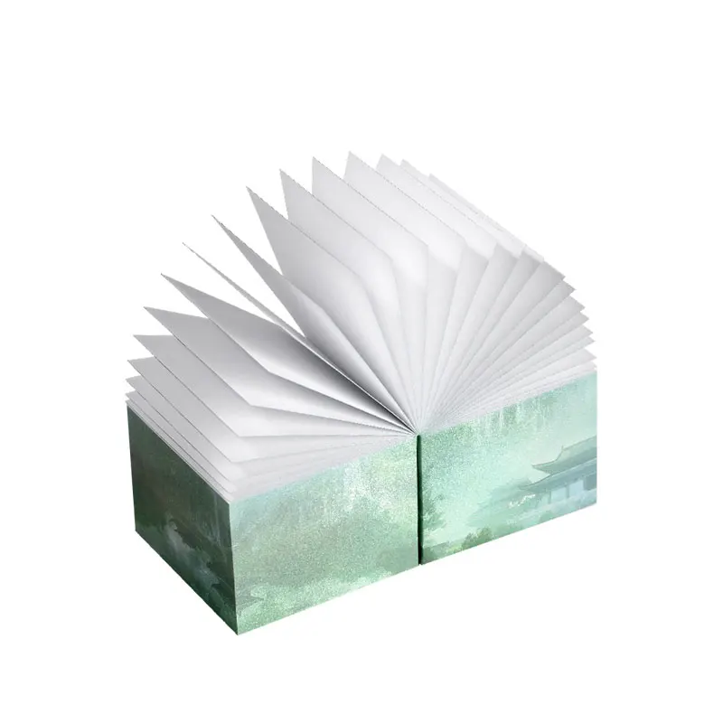 

Anime Limit The Untamed Cartoon Paper Sticky Notes Notebook Lan Wangji Wei Wuxian School Supplies Bookmark Label Note Pad Gift