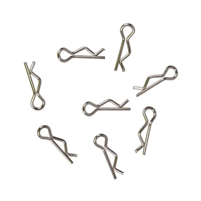 

8 шт. мини Q9 клипса для корпуса КОРПУСА Пряжка R Форма булавка сделай сам для Wltoys 1/28 RC Москитная машина K969 K989 P939 запасные части