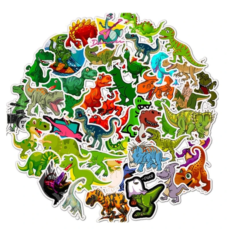 

50 шт., водонепроницаемые Мультяшные аниме-наклейки на багажник телефона