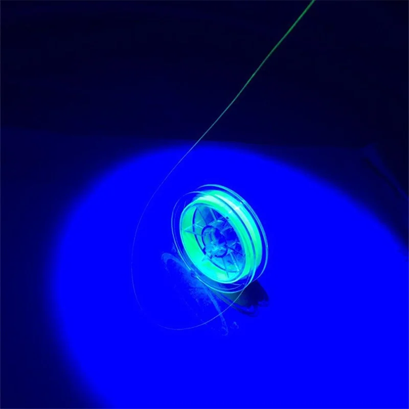 

50 M Outdoor Luminous Fishing Lines Nylon Wear-resistant Strong pull fluorescent line sky Brand PE fishing line